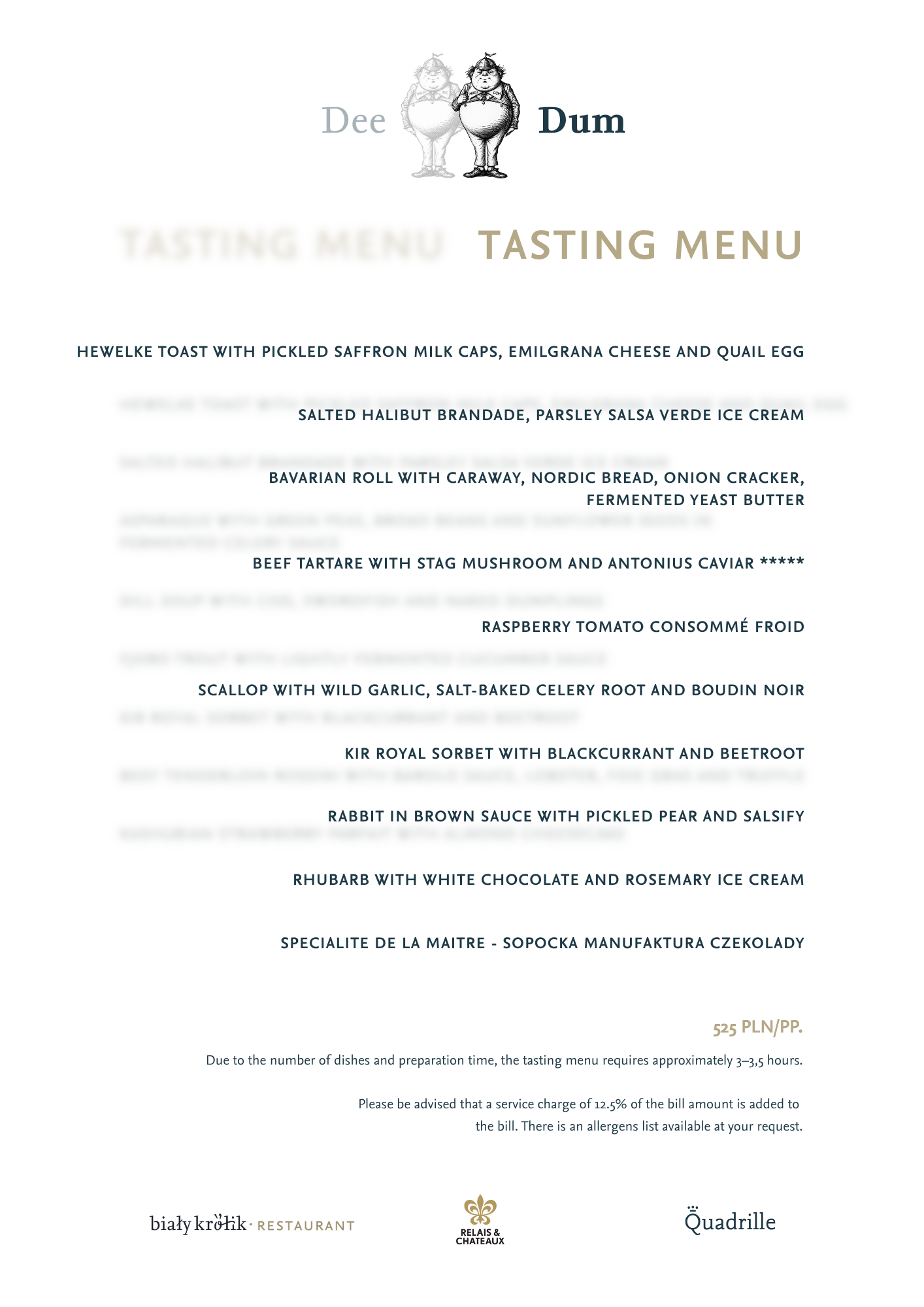 DUM MENU ANG