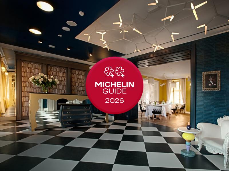Dwa Klucze MICHELIN pozostają w Quadrille
