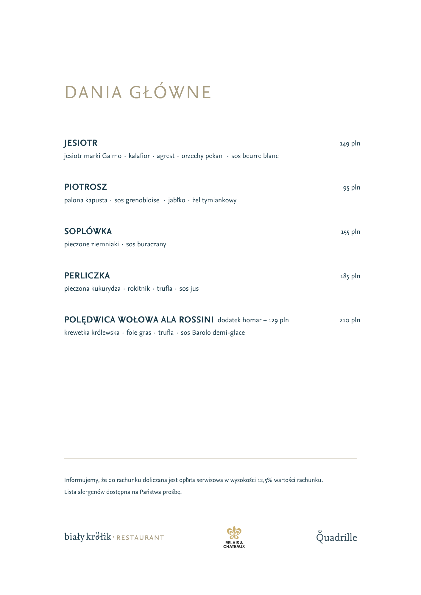 dania główne jesień 2026